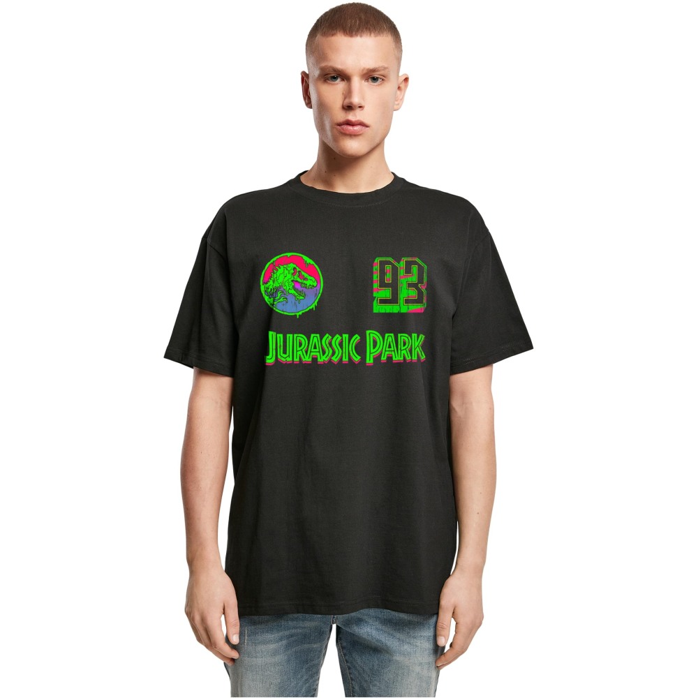 Merchcode Jurassic Park - Oversize Tshirt Homme - Noir